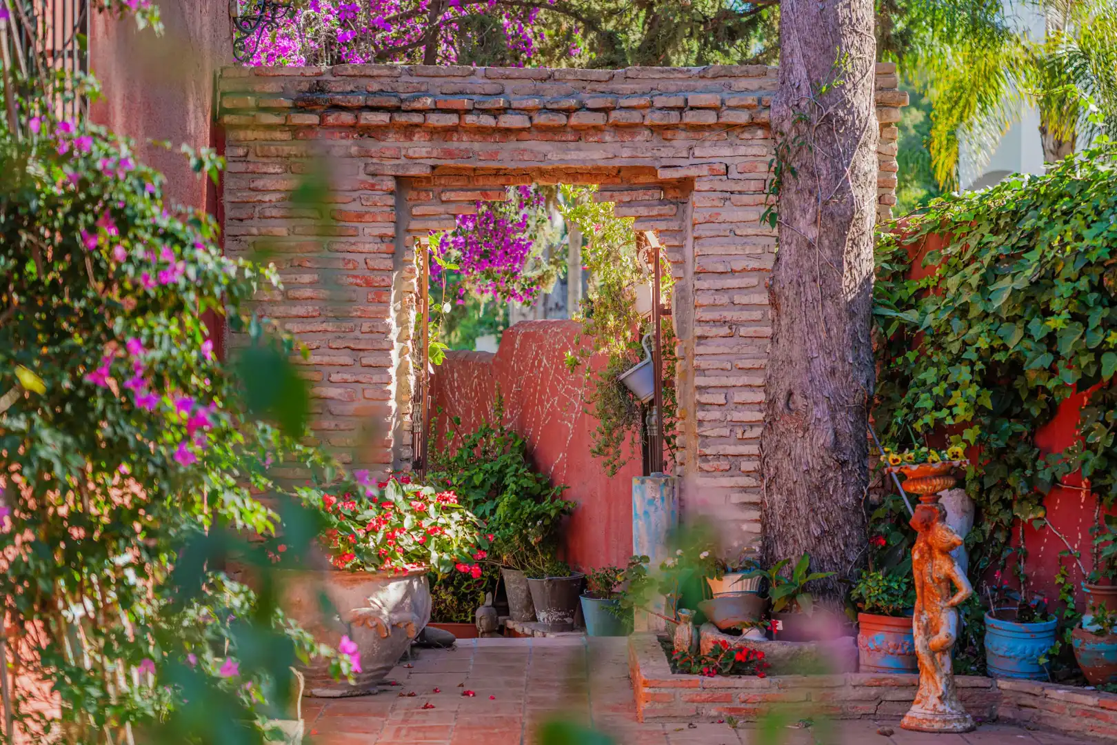 Garden of Houses for sale in Torremolinos  with Air Conditioner, Private garden and Terrace