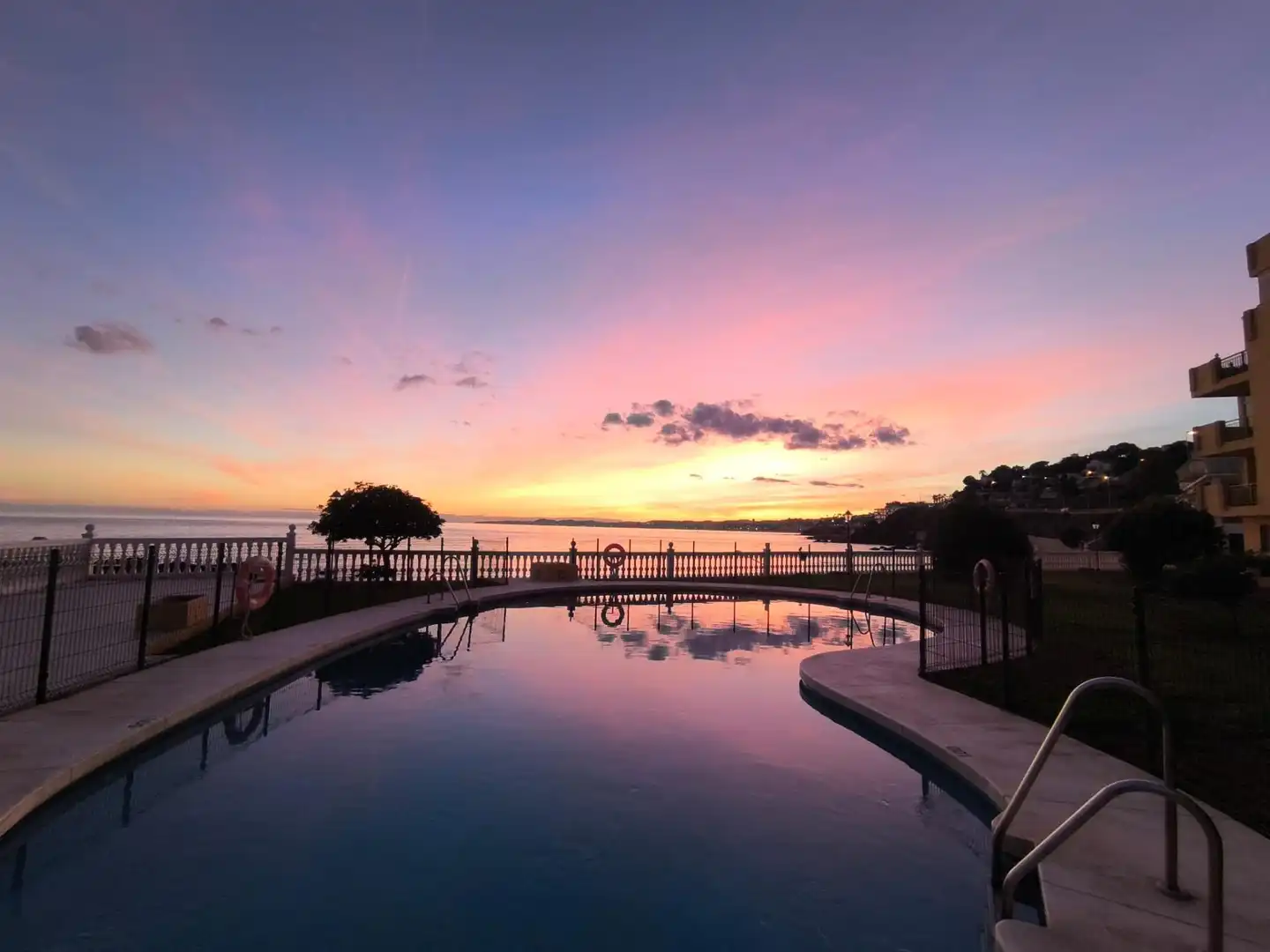 Swimming pool of Flat for sale in Benalmádena  with Private garden, Terrace and Balcony