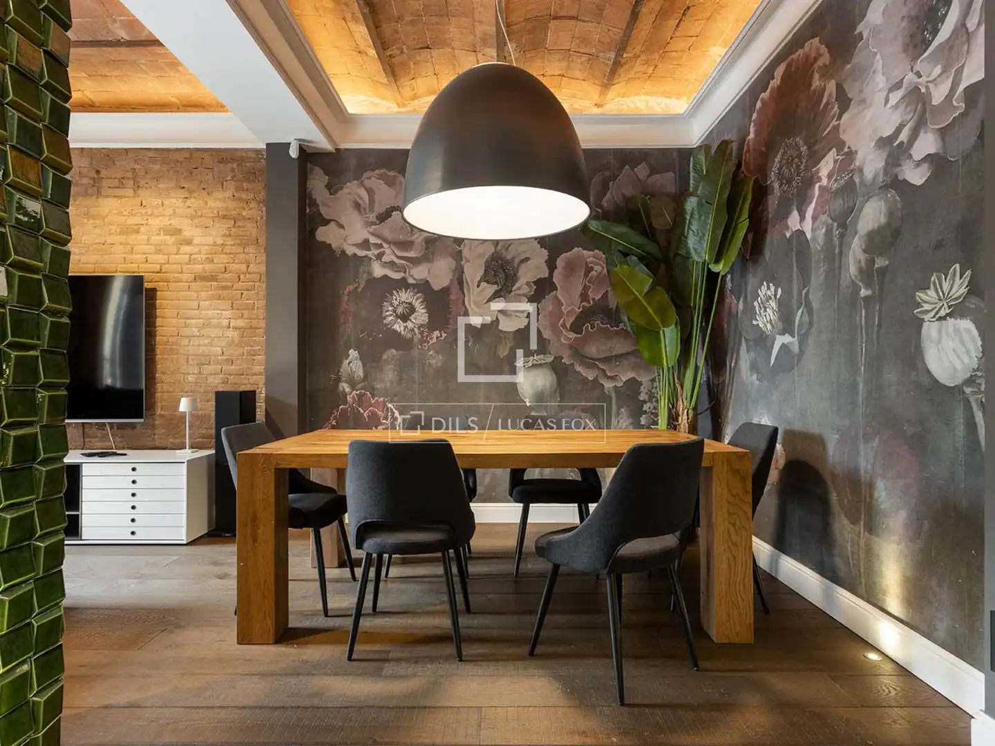 Dining room of Flat for sale in Barcelona  with Air Conditioner, Heating and Terrace