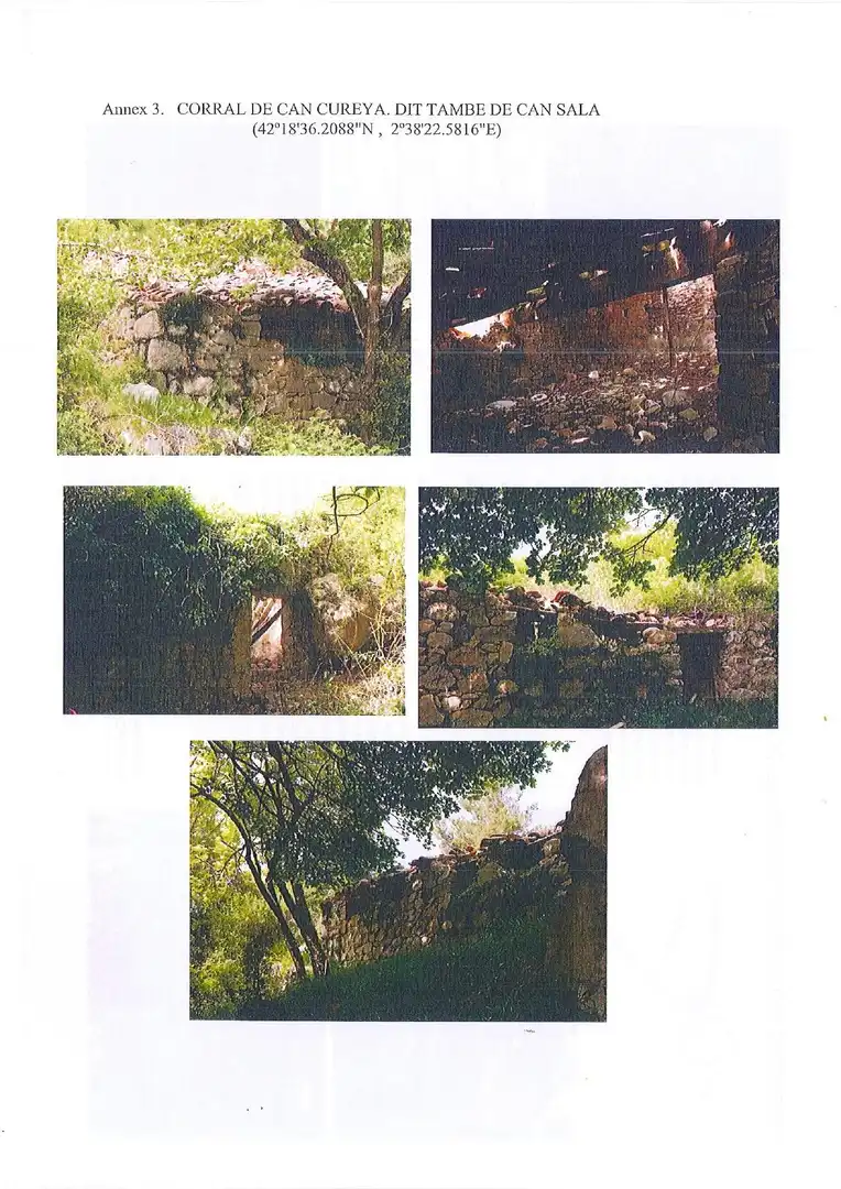 Finca rústica en venta en Albanyà con Jardín privado, Terraza y Trastero