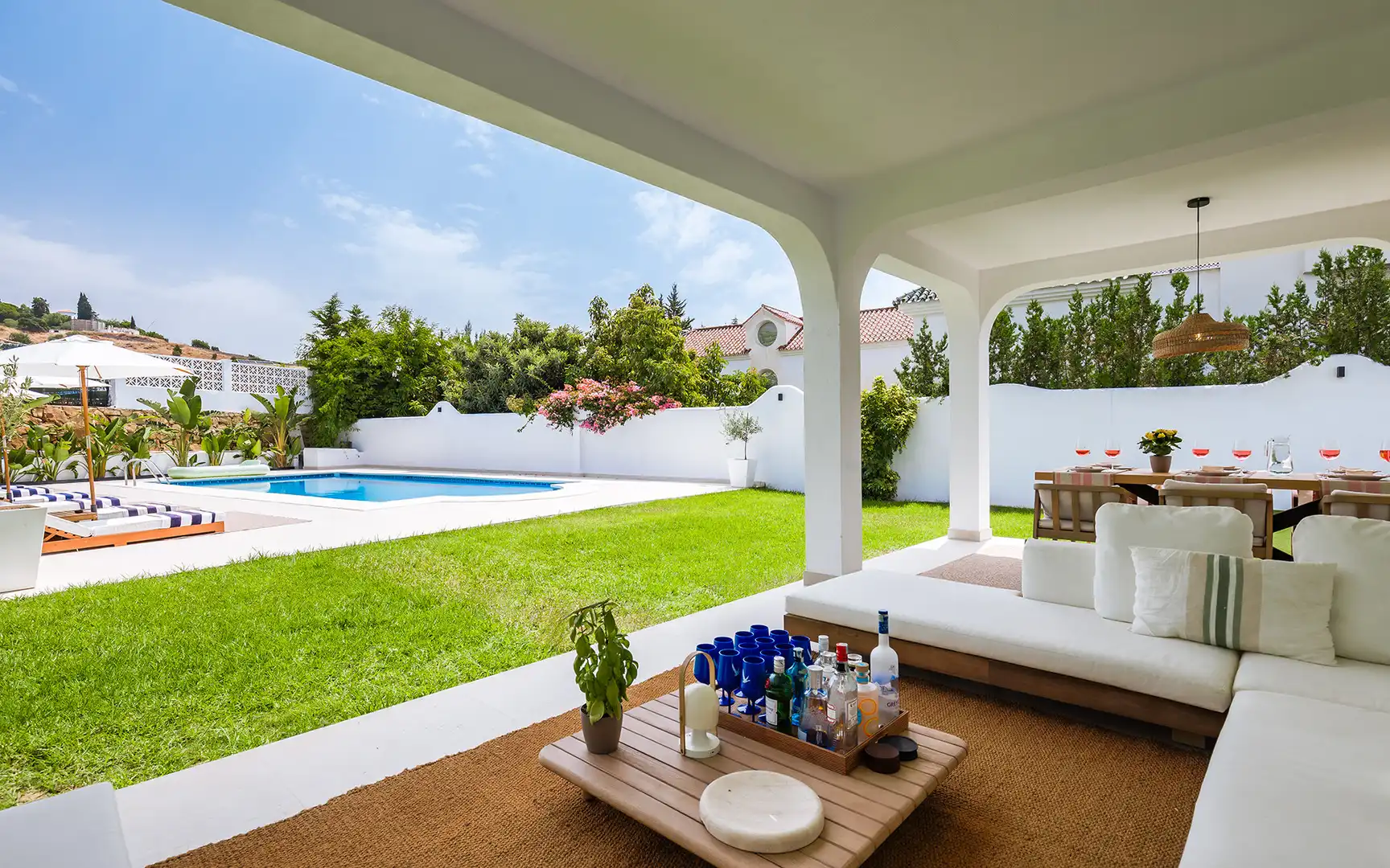 Jardín de Casa o chalet en venta en Marbella con Aire acondicionado, Jardín privado y Terraza