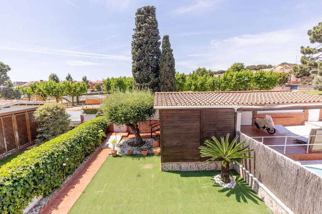Jardín de Casa o chalet en venta en Sant Vicenç de Montalt con Aire acondicionado, Calefacción y Terraza