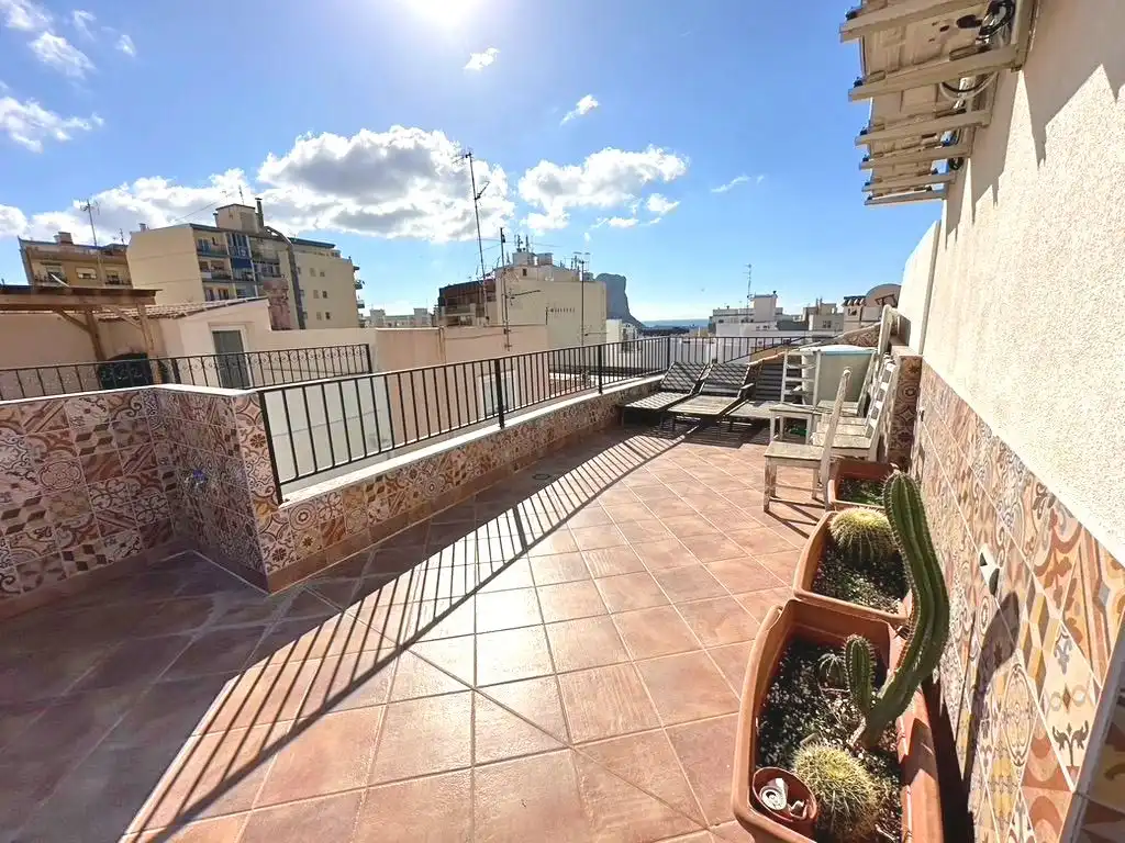 Terrasse von Gebäude zum Verkauf in Calpe / Calp