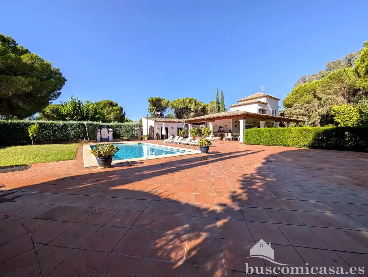 Maison rustique avec piscine à vendre à Santuario Virgen de la Cabeza