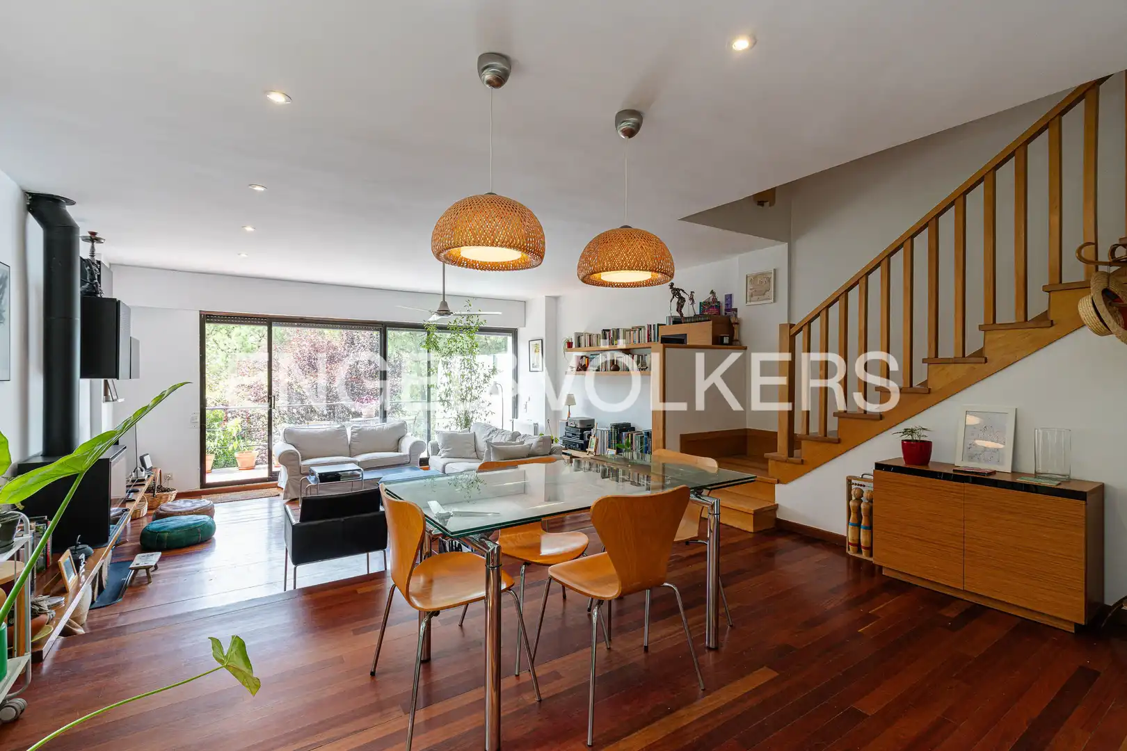 Living room of Detached homes for sale in Torrelodones  with Air Conditioner, Heating and Private garden