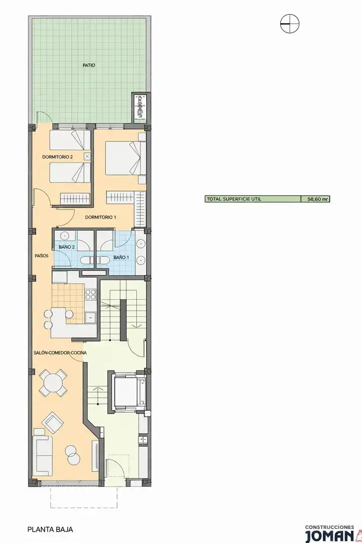 Piso en venta en Elche / Elx con Aire acondicionado, Terraza y Trastero