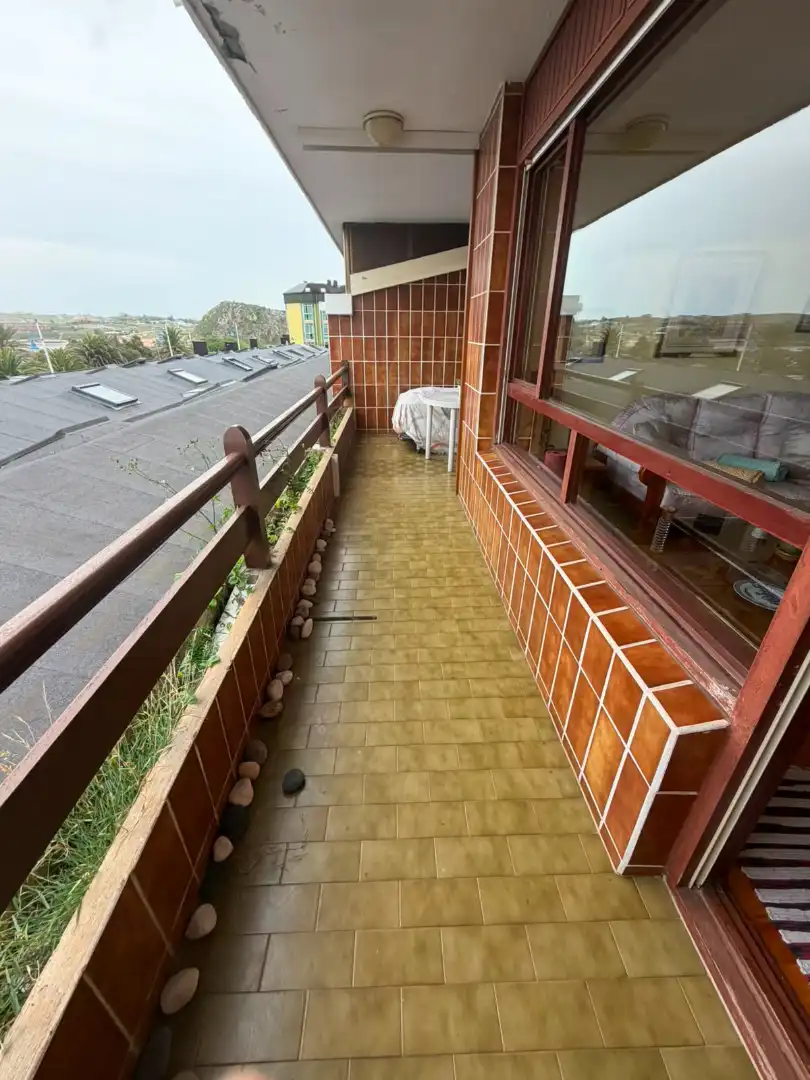 Terrasse von Wohnungen zum Verkauf in Suances mit Heizung, Parkett und Terrasse