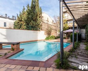 Swimming pool of Single-family semi-detached for sale in Sabadell  with Air Conditioner, Heating and Private garden