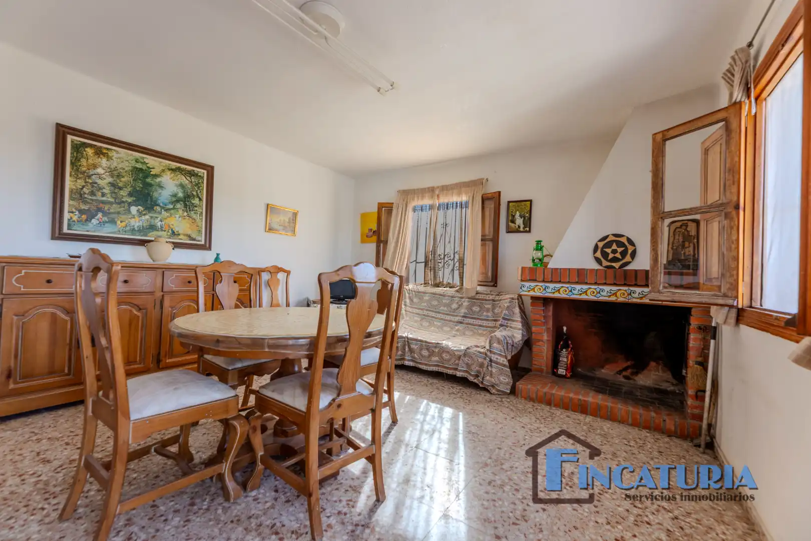 Comedor de Casa o chalet en venta en Vilamarxant con Jardín privado, Piscina y Amueblado