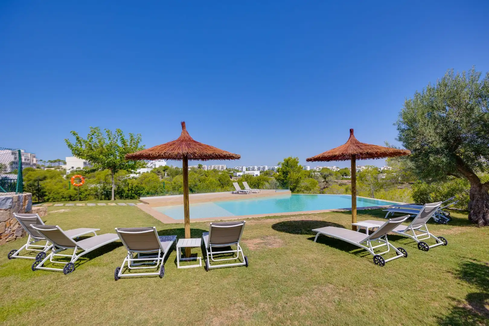 Swimming pool of Flat for sale in San Miguel de Salinas  with Air Conditioner, Private garden and Terrace