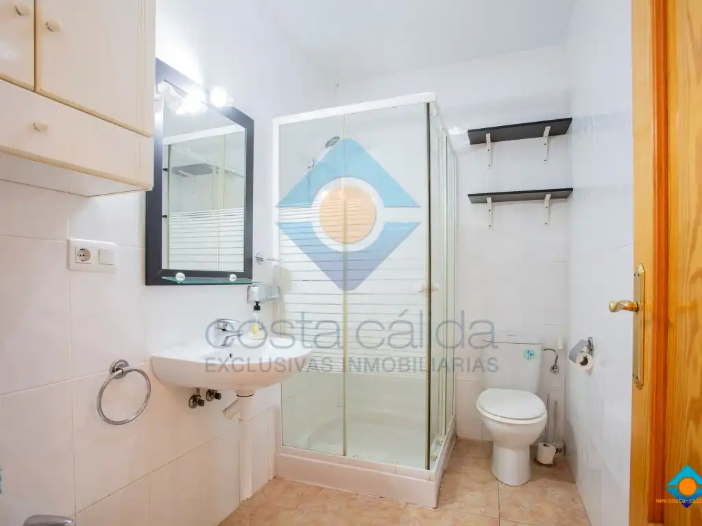 Bathroom of Flat for sale in Mazarrón  with Furnished, Oven and Washing machine
