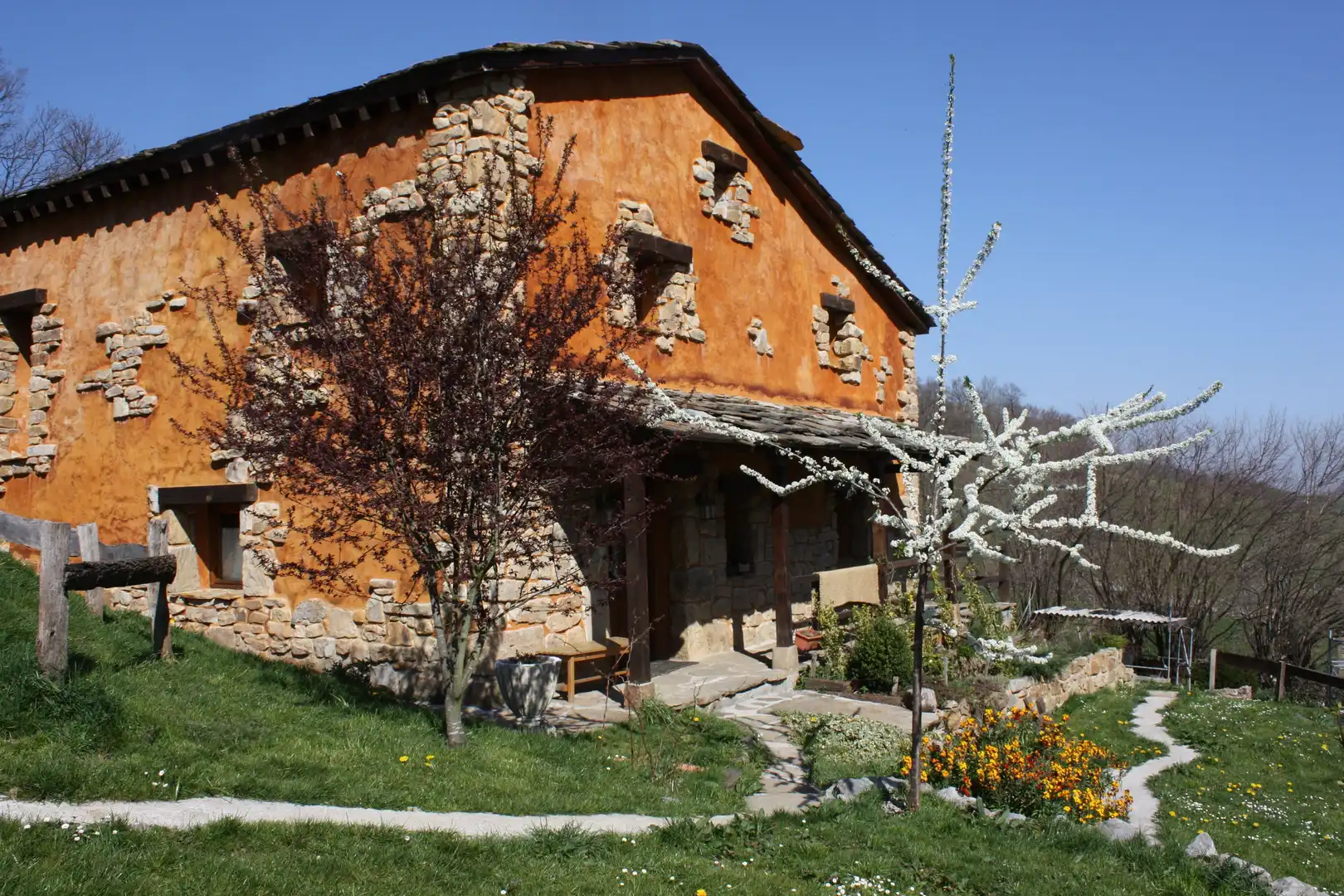 Vista exterior de Finca rústica en venta en San Roque de Riomiera con Jardín privado
