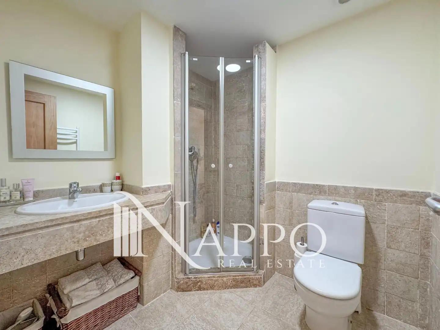 Badezimmer von Wohnung zum Verkauf in Calvià mit Klimaanlage, Heizung und Terrasse