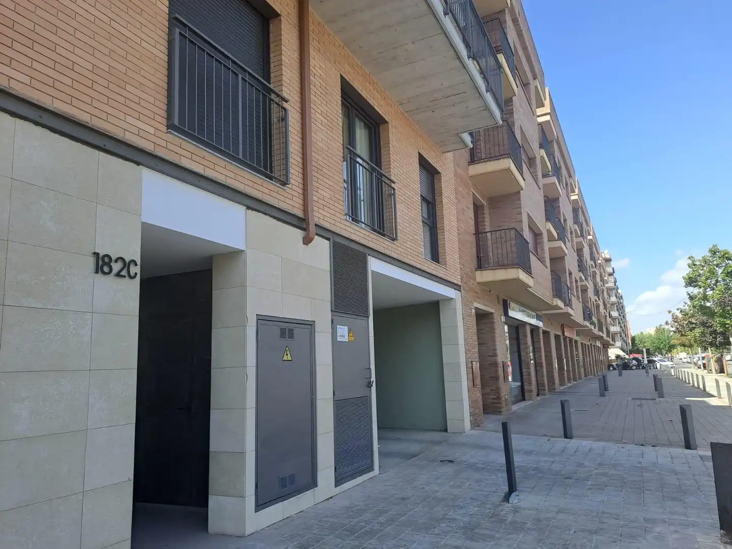 Vista exterior de Pis de lloguer en Igualada amb Calefacció, Traster i Balcó