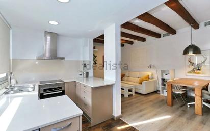 Kitchen of Flat to rent in  Barcelona Capital  with Air Conditioner, Heating and Furnished