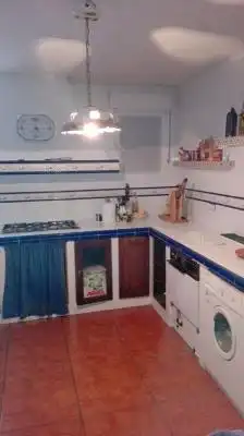Cocina de Casa o chalet en venta en Valdefresno con Calefacción, Jardín privado y Trastero
