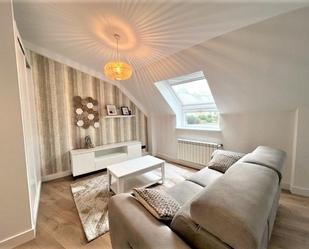 Living room of Flat to rent in A Coruña Capital   with Air Conditioner, Heating and Parquet flooring