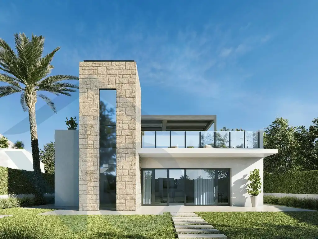 Exterior view of Houses for sale in Lorca  with Air Conditioner, Private garden and Terrace