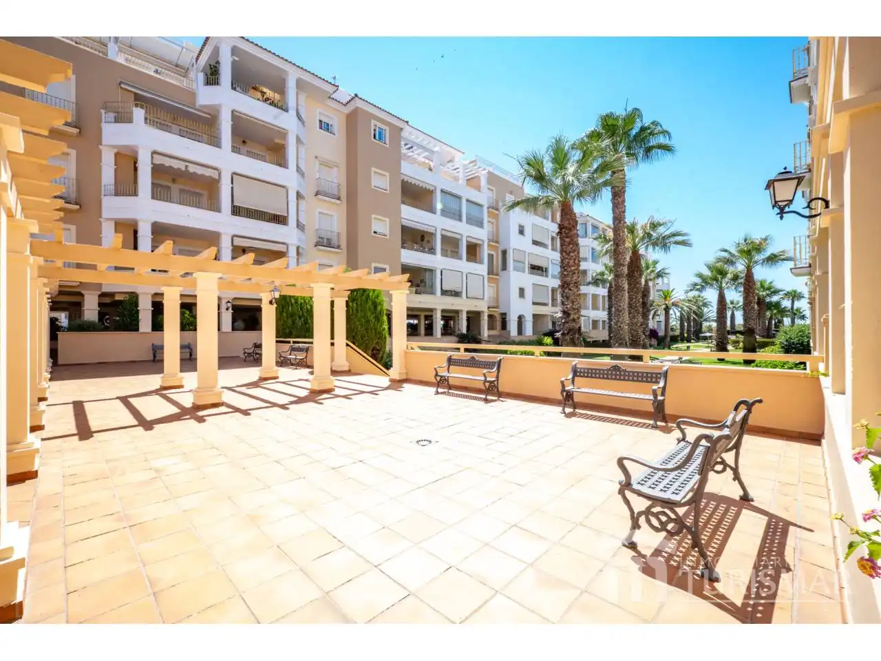Terrasse von Wohnungen zum Verkauf in Ayamonte mit Terrasse, Möbliert und Gemeinschaftspool