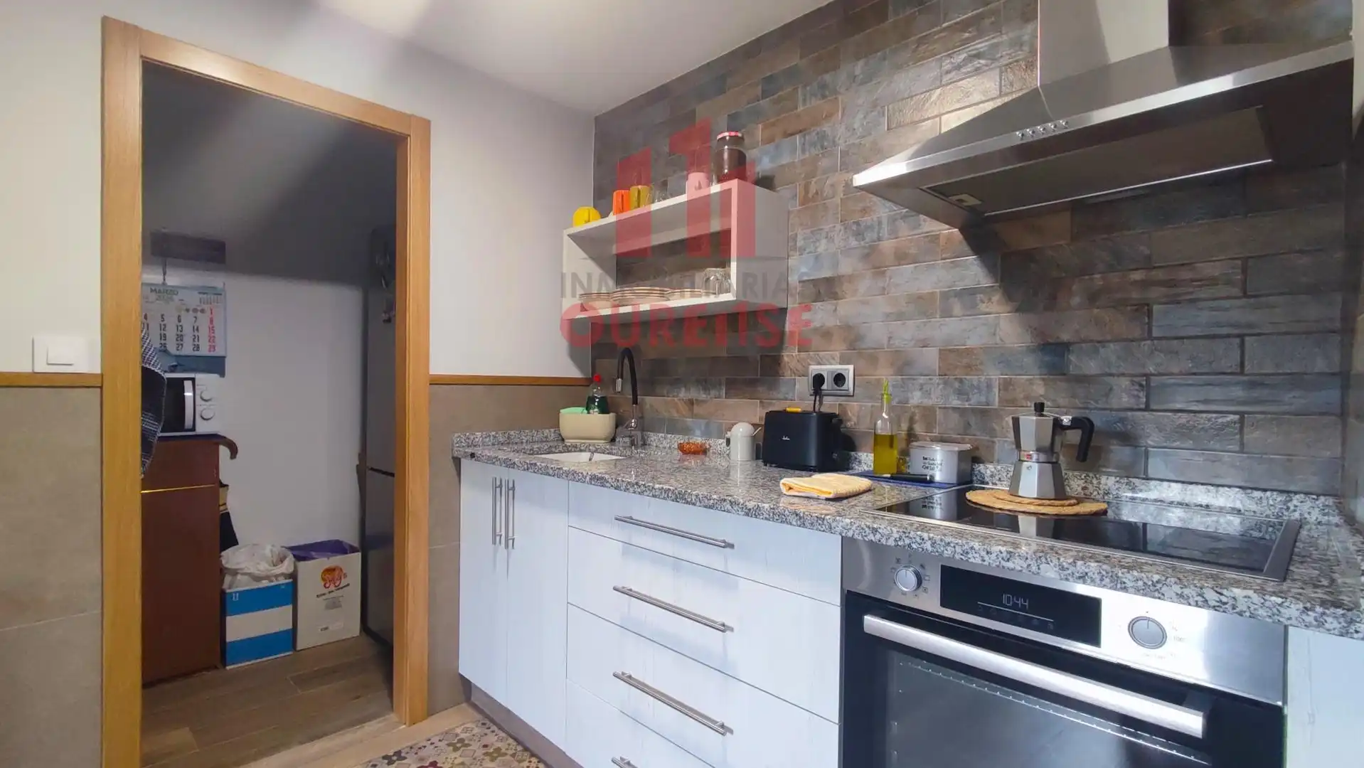 Cuina de Casa o xalet en venda en Baños de Molgas amb Calefacció, Jardí privat i Moblat