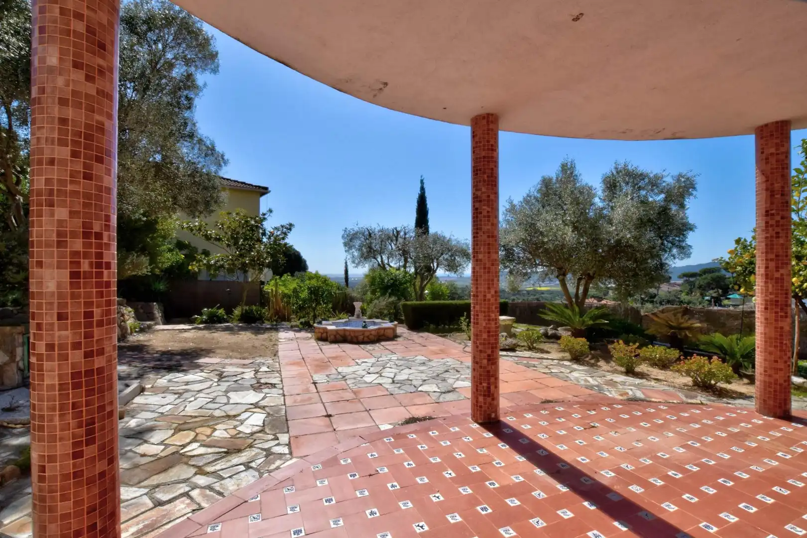 Terrassa de Casa o xalet en venda en Tordera amb Calefacció, Jardí privat i Terrassa