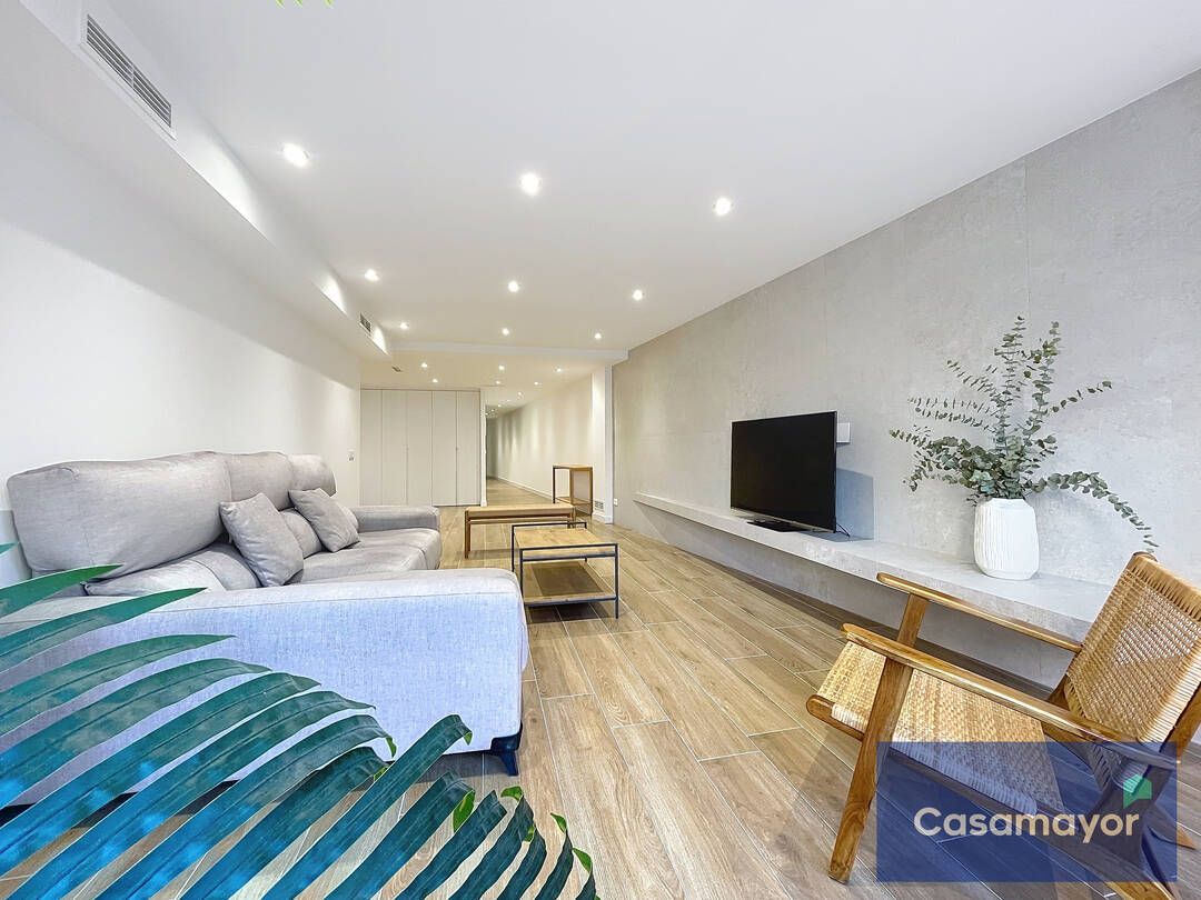 Living room of Flat to rent in Alicante / Alacant  with Air Conditioner and Heating