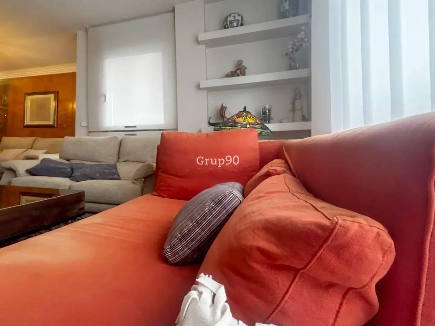 Sala d'estar de Àtic en venda en Lleida amb Parquet, Terrassa i Traster