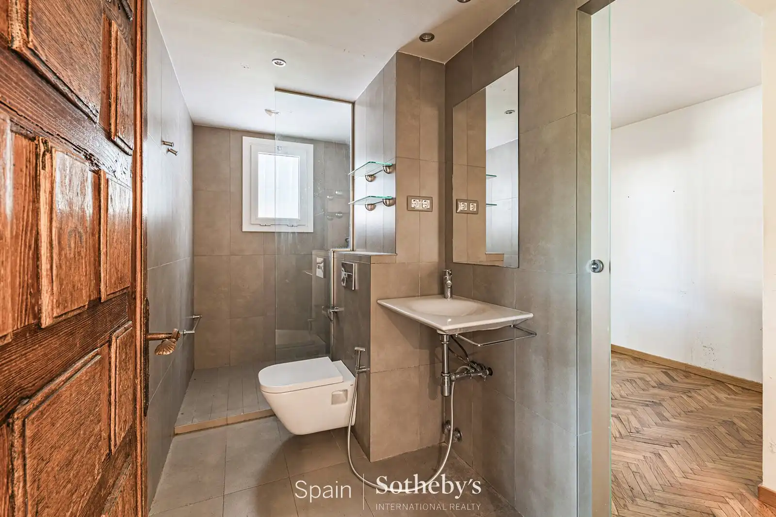 Baño de Ático en venta en Barcelona con Aire acondicionado, Calefacción y Terraza