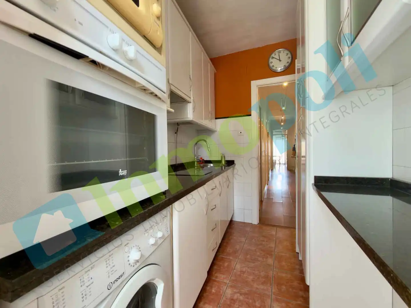 Kitchen of Flat for rent in Badajoz  with Air Conditioner, Heating and Furnished