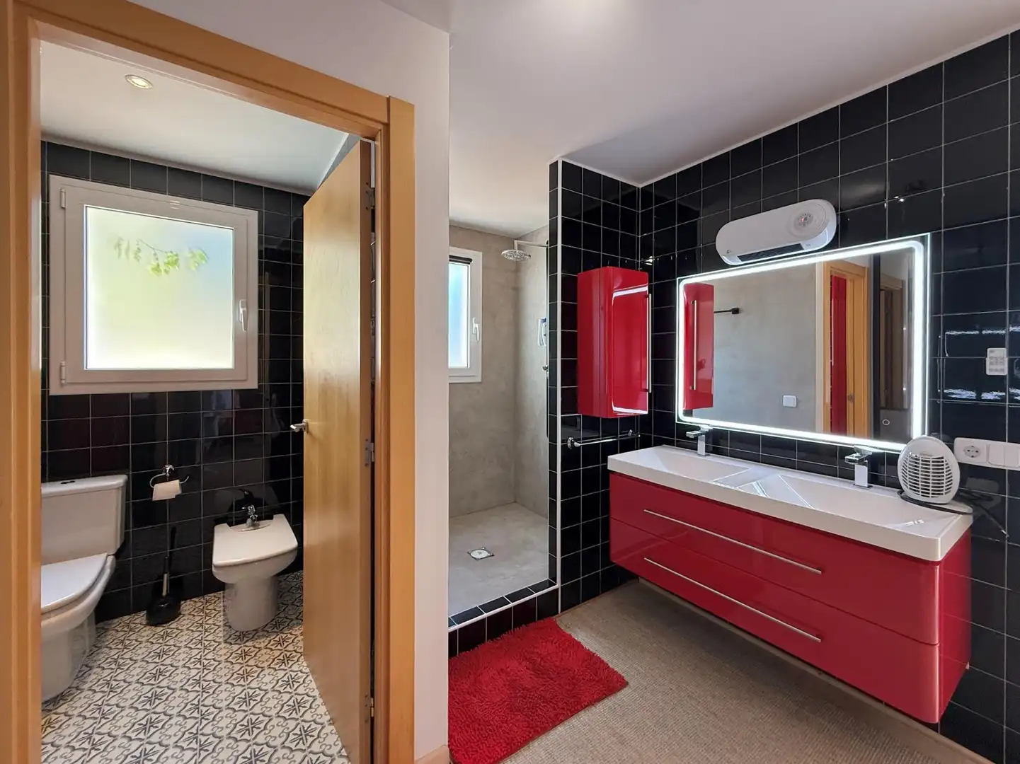 Badezimmer von Haus oder Chalet zum Verkauf in Sant Feliu de Guíxols mit Heizung, Terrasse und Abstellraum