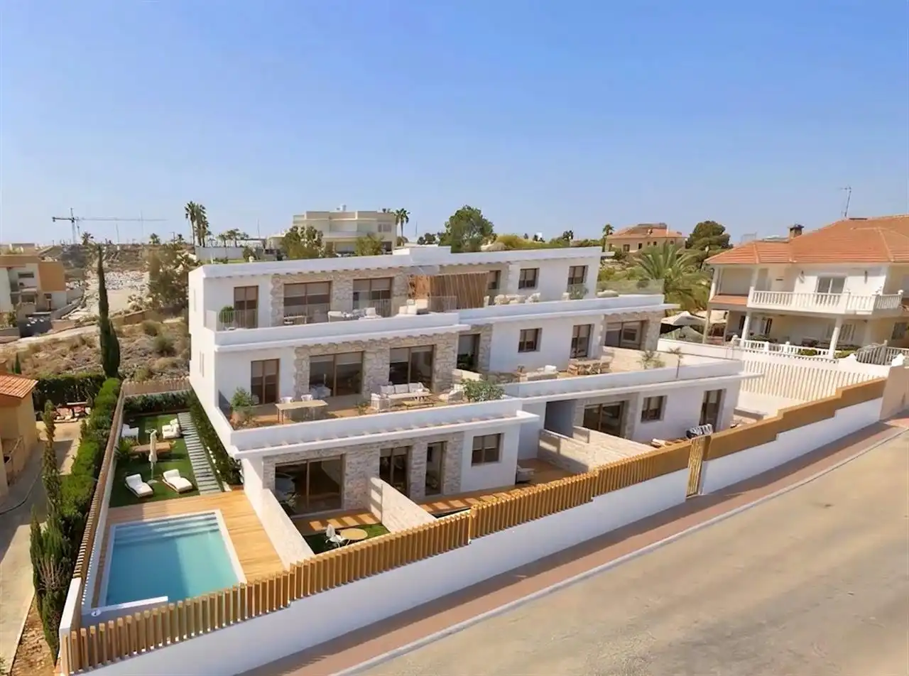 Exterior view of Apartments for sale in Águilas  with Terrace, Storage room and Swimming Pool