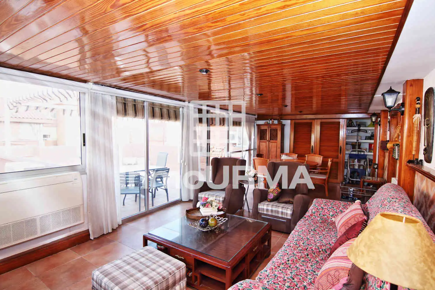 Sala d'estar de Àtic en venda en Alicante / Alacant amb Aire condicionat, Calefacció i Parquet
