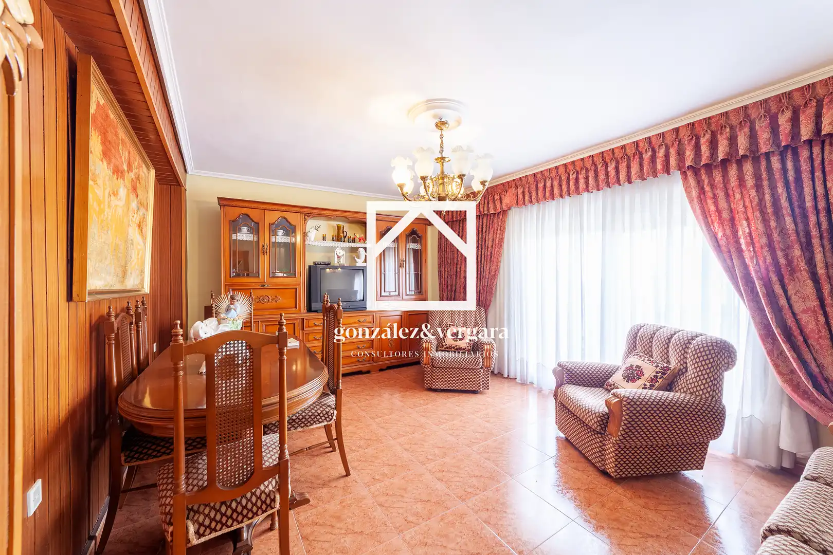 Sala de estar de Piso en venta en Valencia con Aire acondicionado y Balcón
