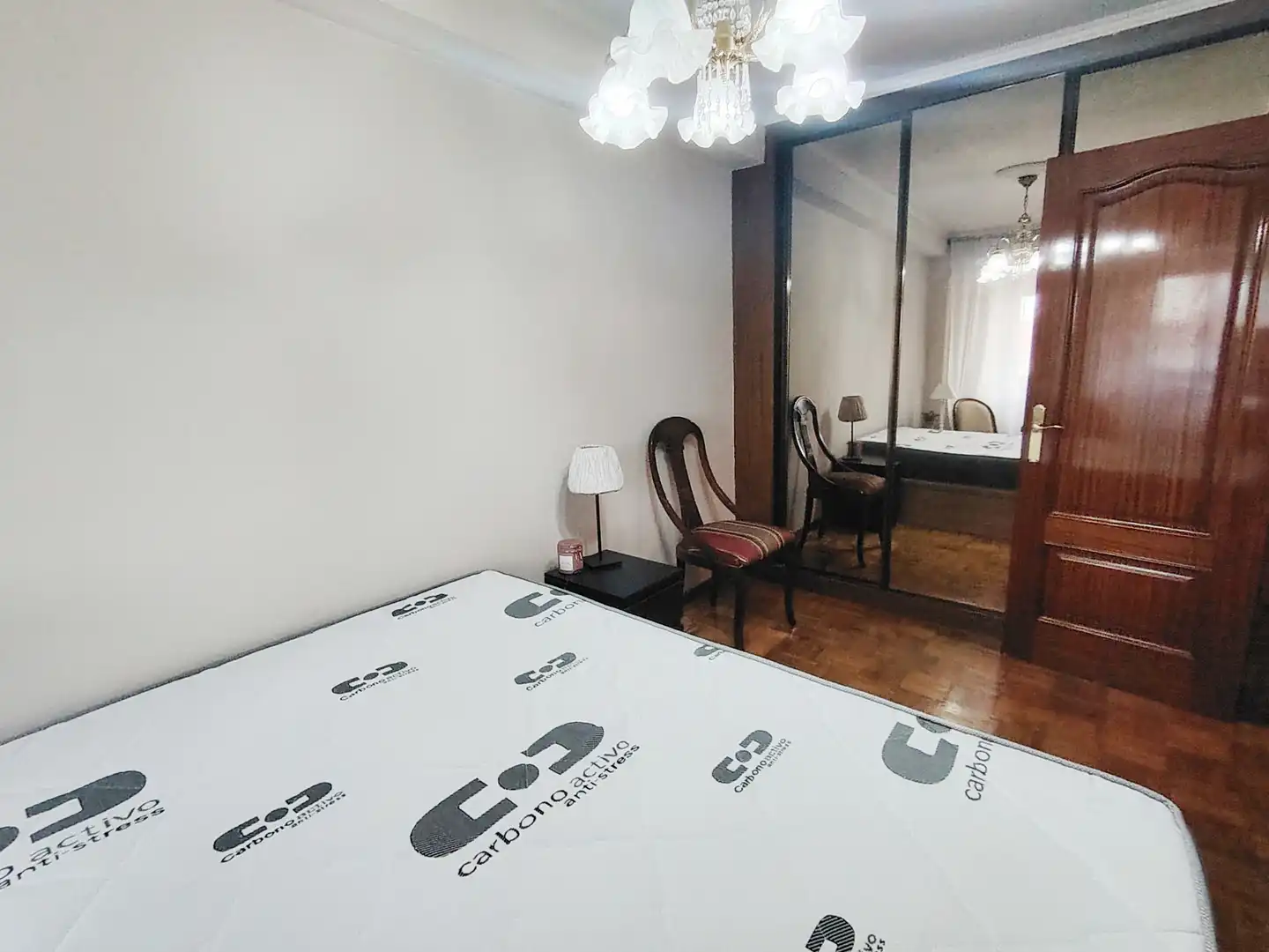Bedroom of Flat for sale in Gijón   with Heating, Parquet flooring and Storage room