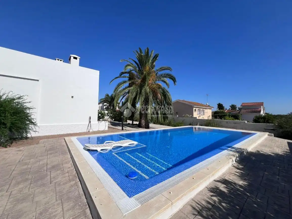 Swimming pool of Houses for sale in Aljaraque  with Air Conditioner, Heating and Private garden