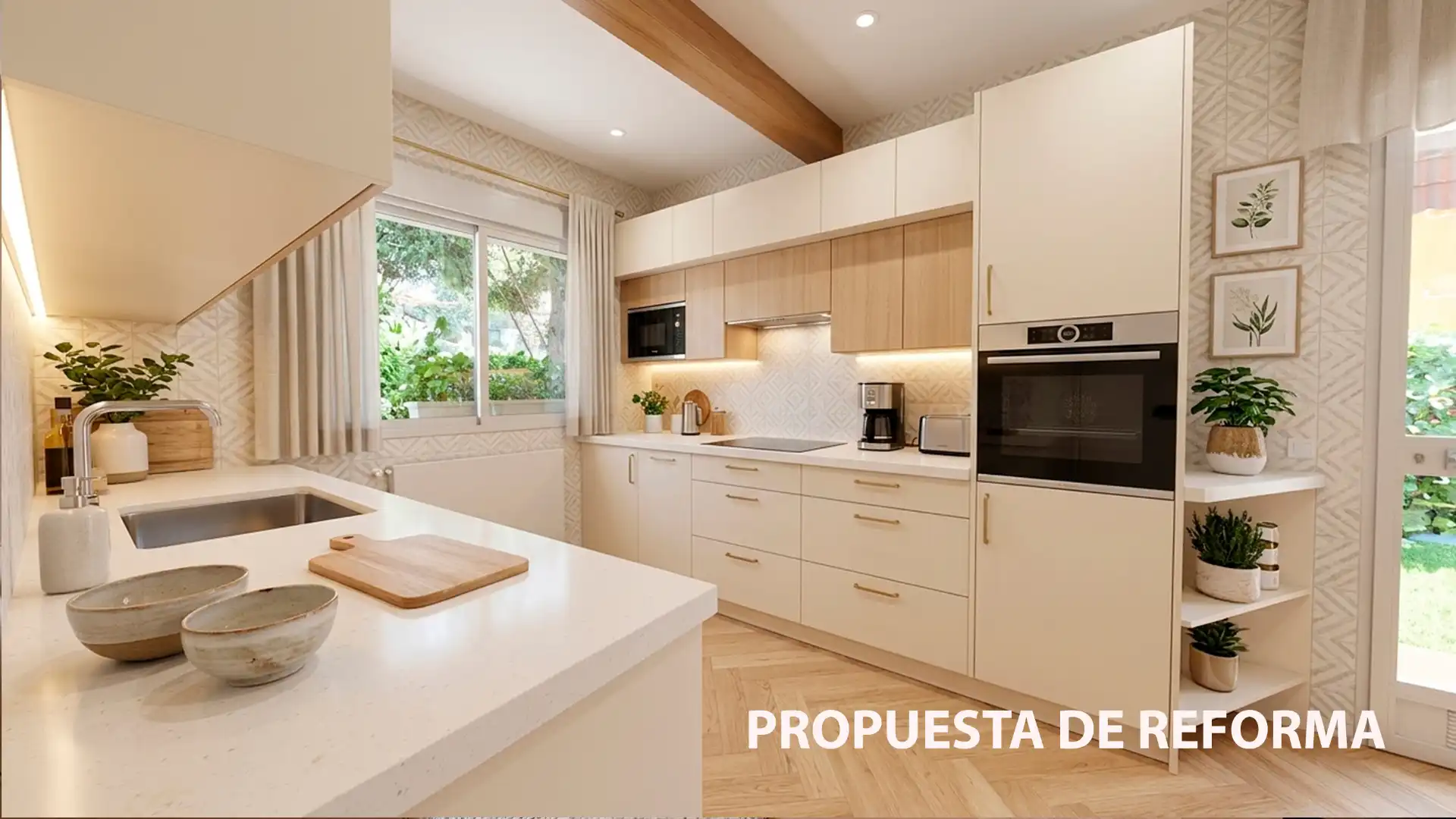 Küche von Haus oder Chalet zum Verkauf in Torrelodones mit Heizung, Privatgarten und Parkett