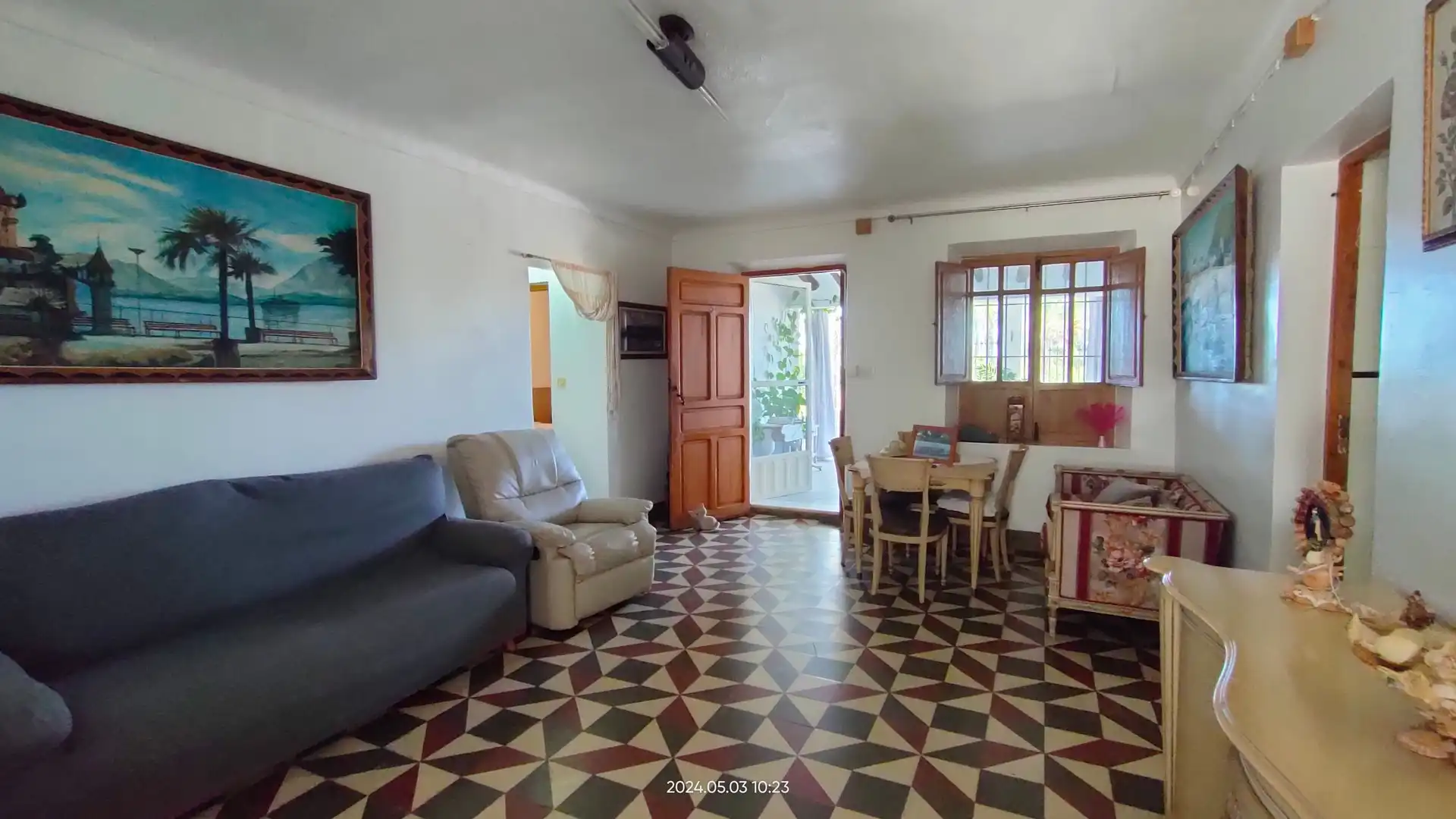 Sala d'estar de Finca rústica en venda en Lorca