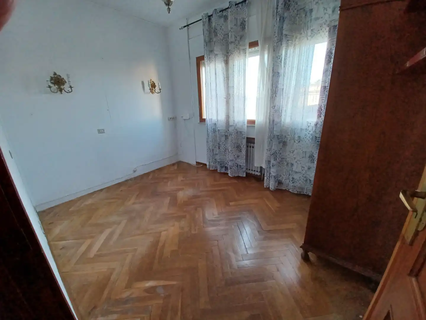 Schlafzimmer von Wohnung zum Verkauf in Lugo mit Heizung, Parkett und Abstellraum