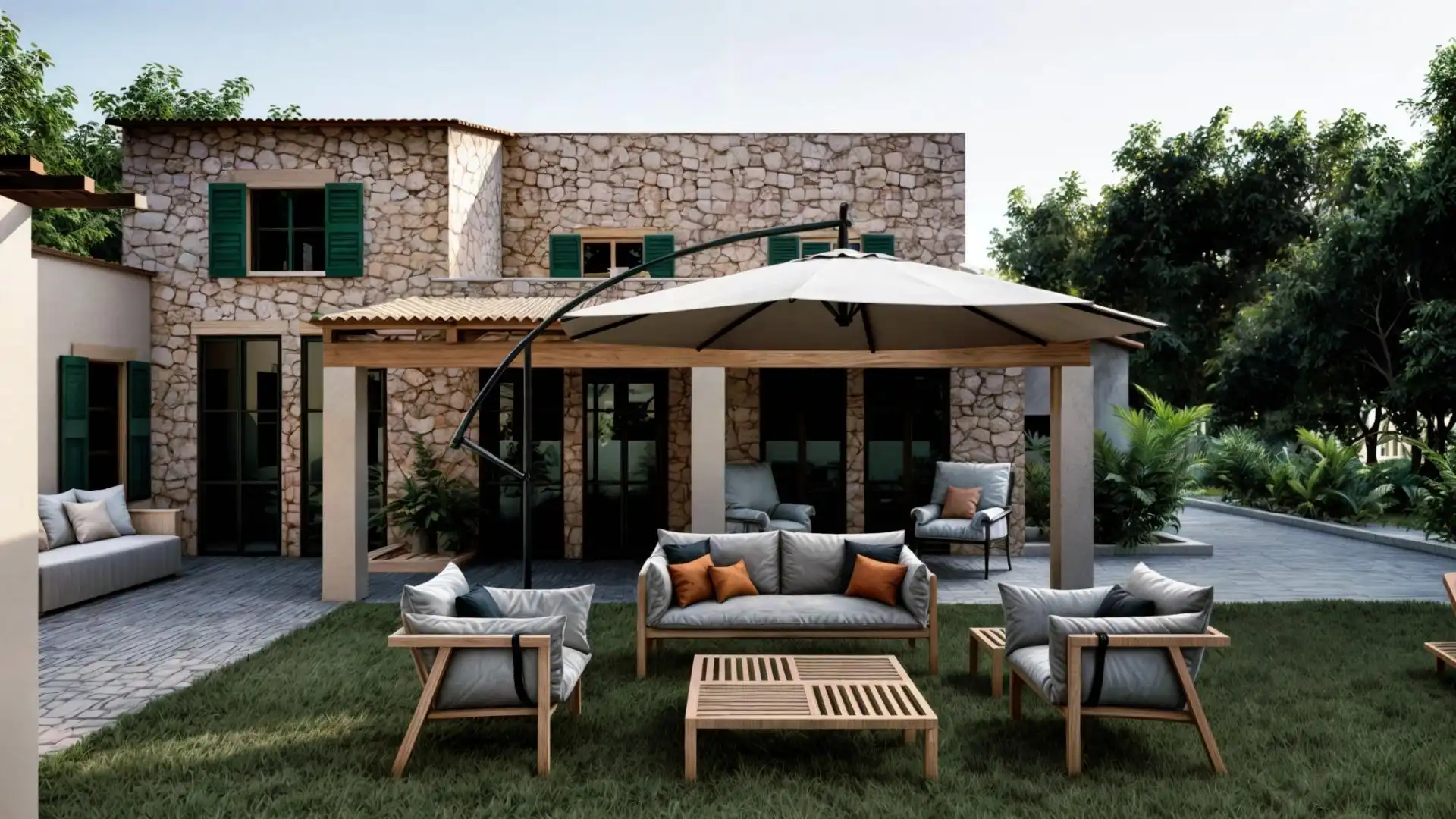 Terrassa de Casa o xalet en venda en Alcúdia amb Calefacció, Jardí privat i Terrassa