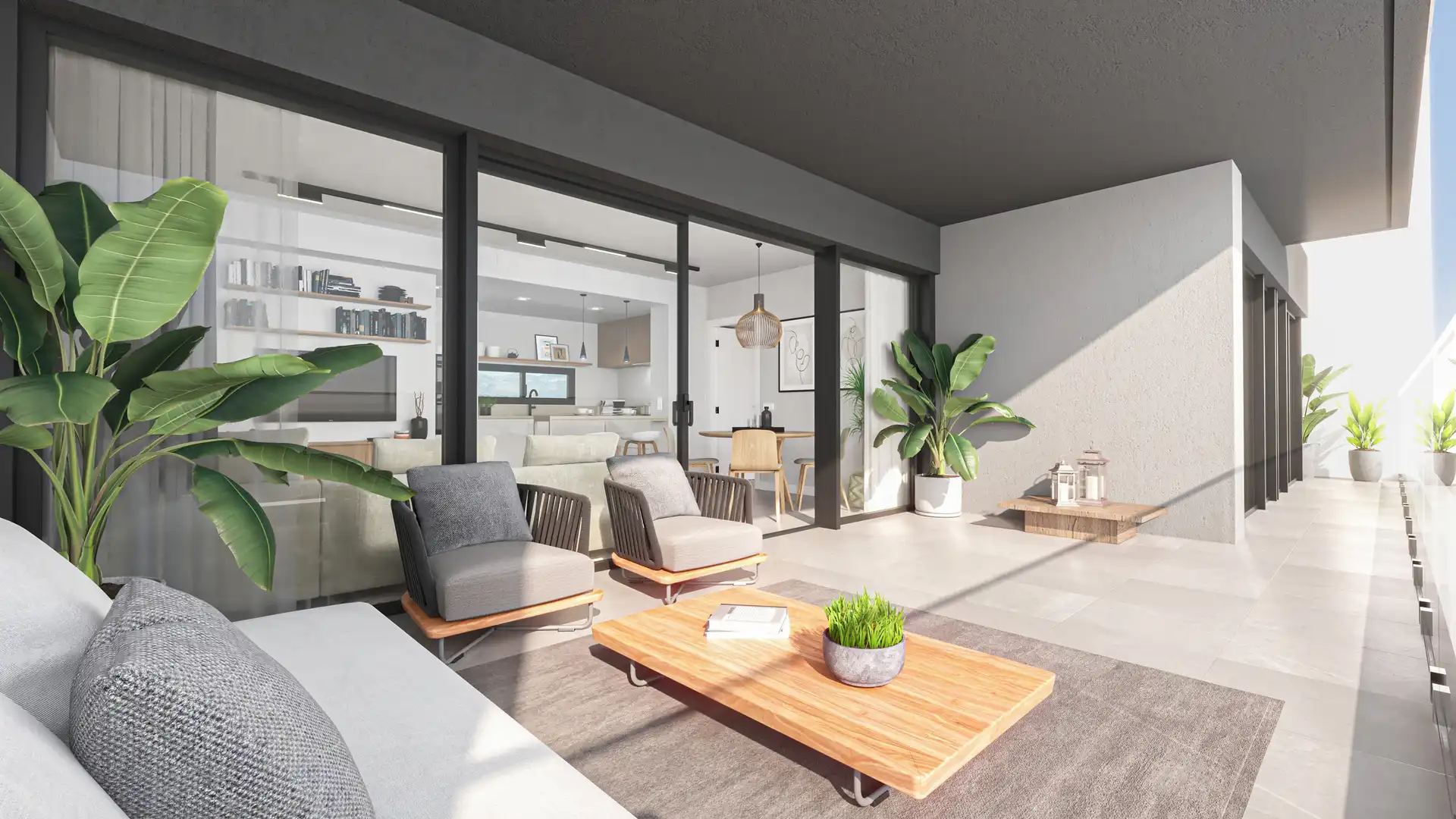 Terrassa de Apartament en venda en Benidorm amb Traster, Forn i Balcó