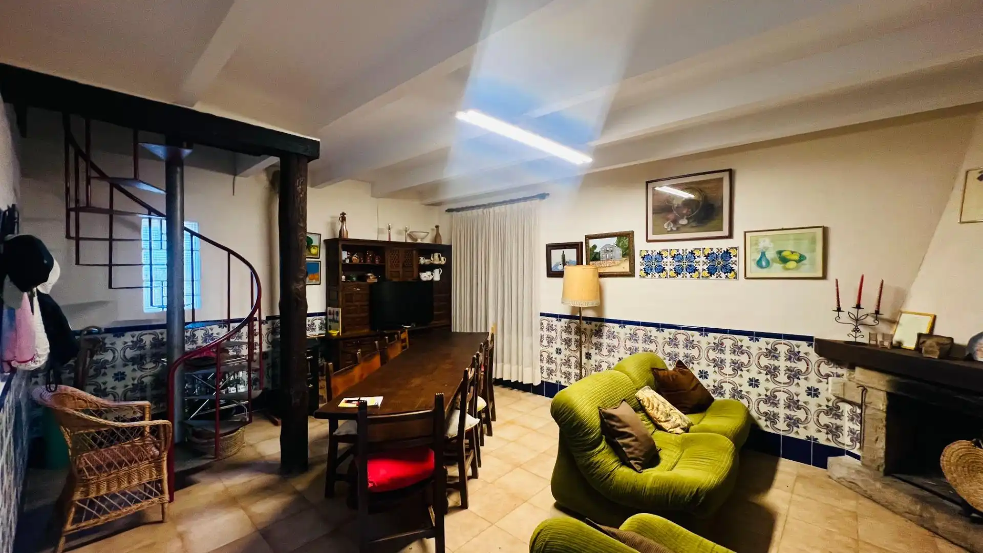 Living room of Country homes for sale in Vandellòs i l'Hospitalet de l'Infant  with Swimming Pool, Furnished and Alarm