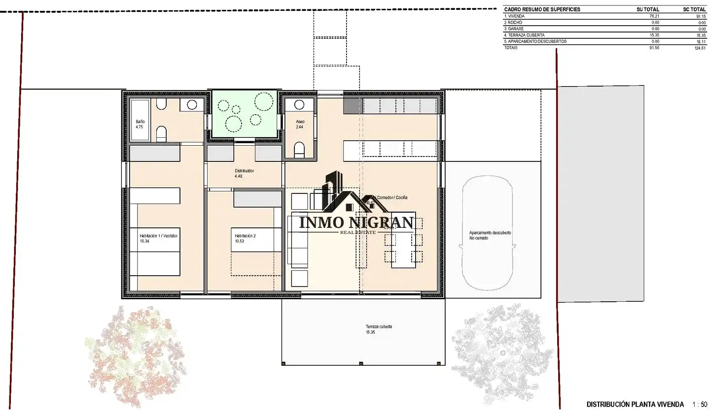 Residencial en venta en Nigrán