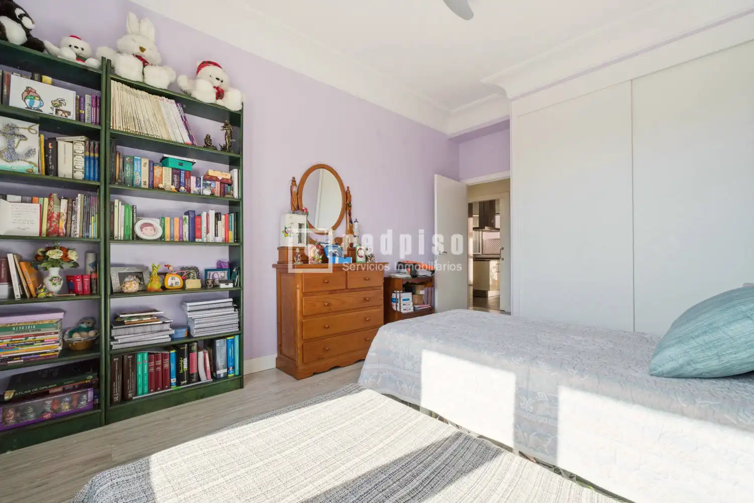 Bedroom of Flat for sale in Madrid  with Air Conditioner, Heating and Terrace