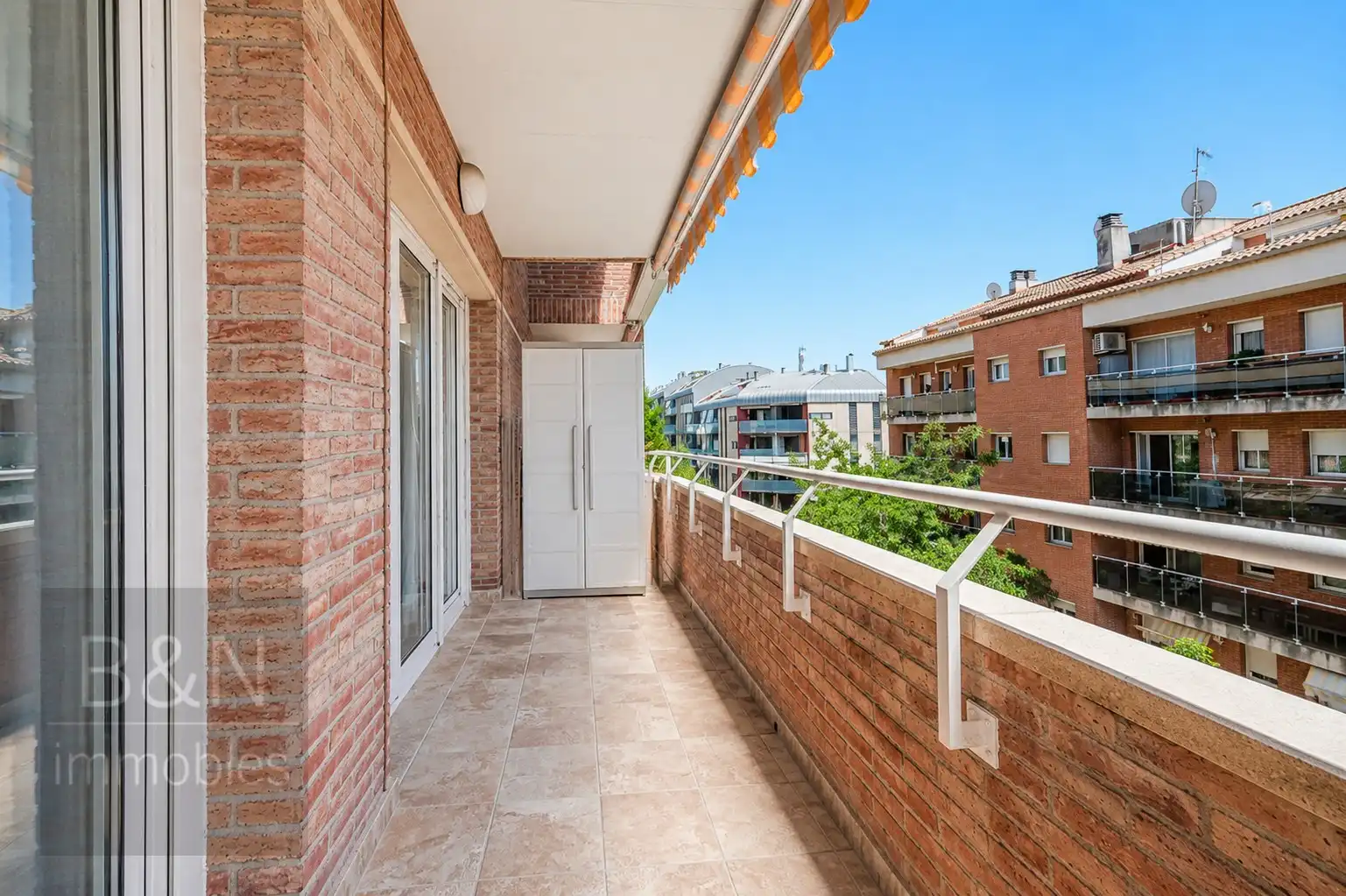 Balcony of Flat for sale in Terrassa  with Air Conditioner, Heating and Balcony