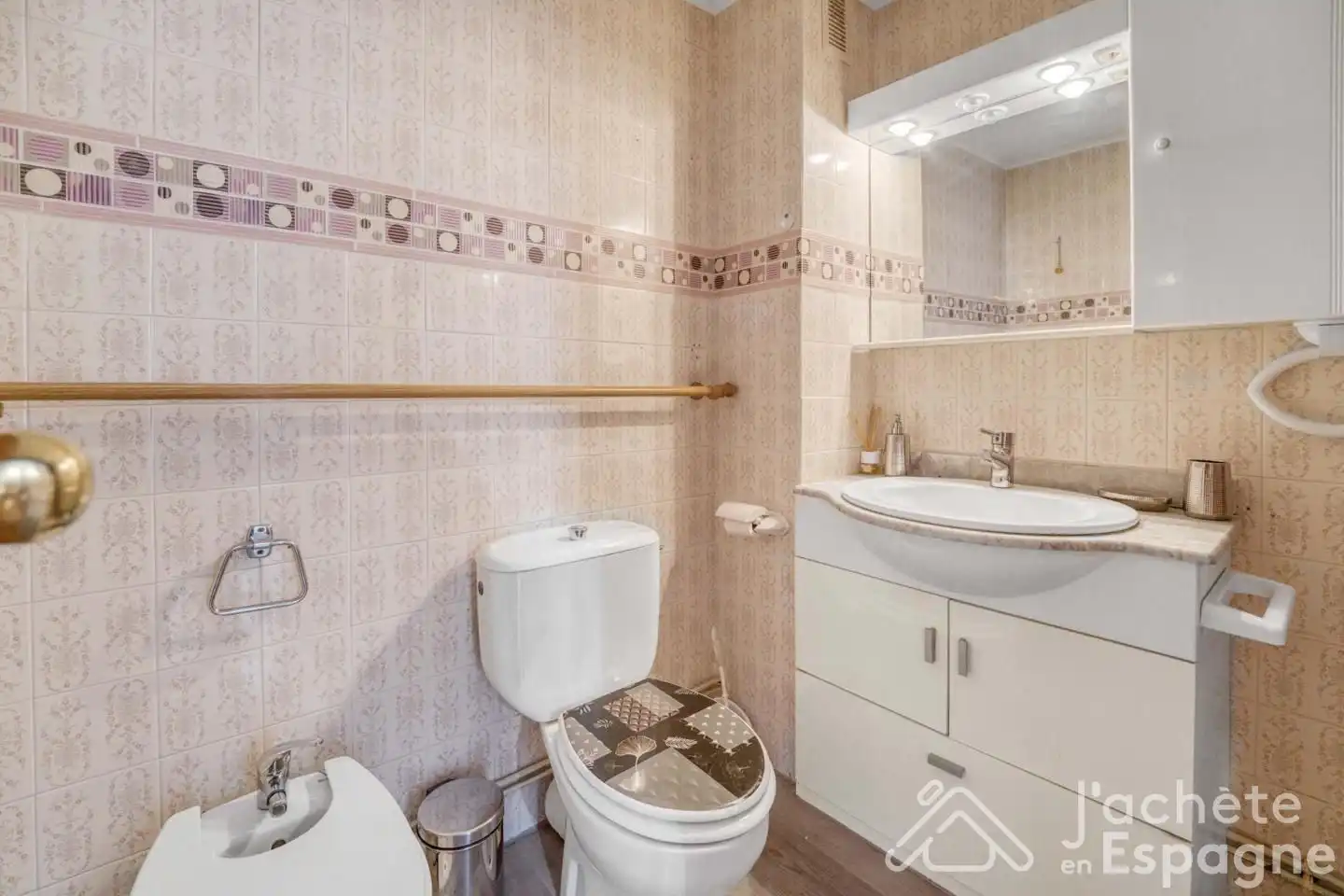 Bathroom of Apartments for sale in La Ràpita  with Air Conditioner, Terrace and Furnished