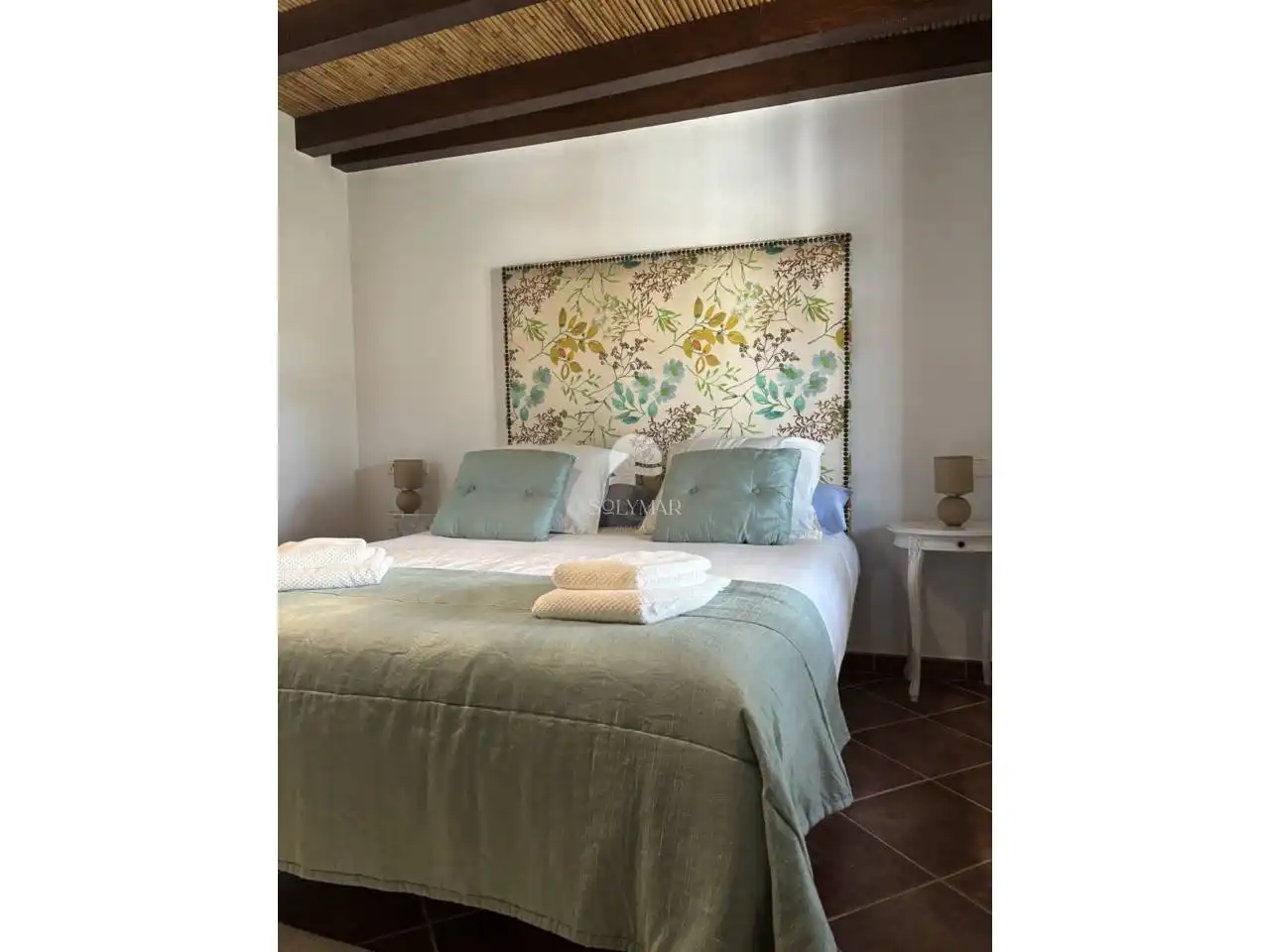 Dormitori de Finca rústica de lloguer en Vélez-Málaga amb Aire condicionat, Terrassa i Moblat