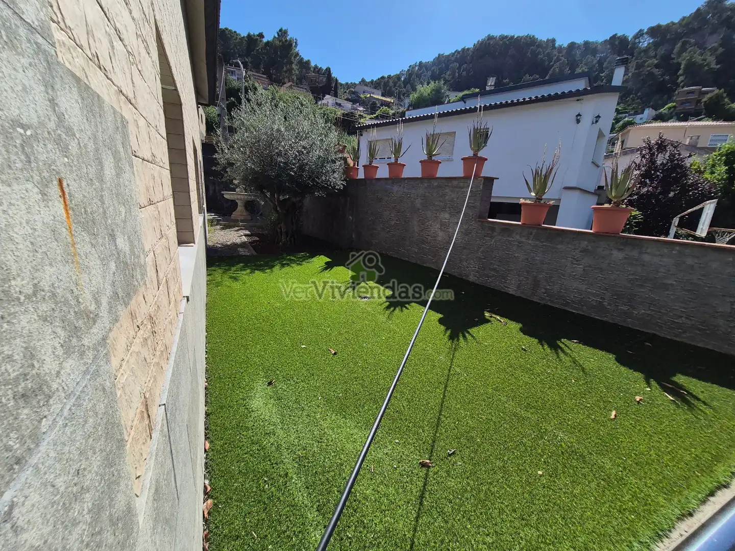 Jardín de Casa o chalet en venta en Vallirana con Aire acondicionado, Calefacción y Jardín privado