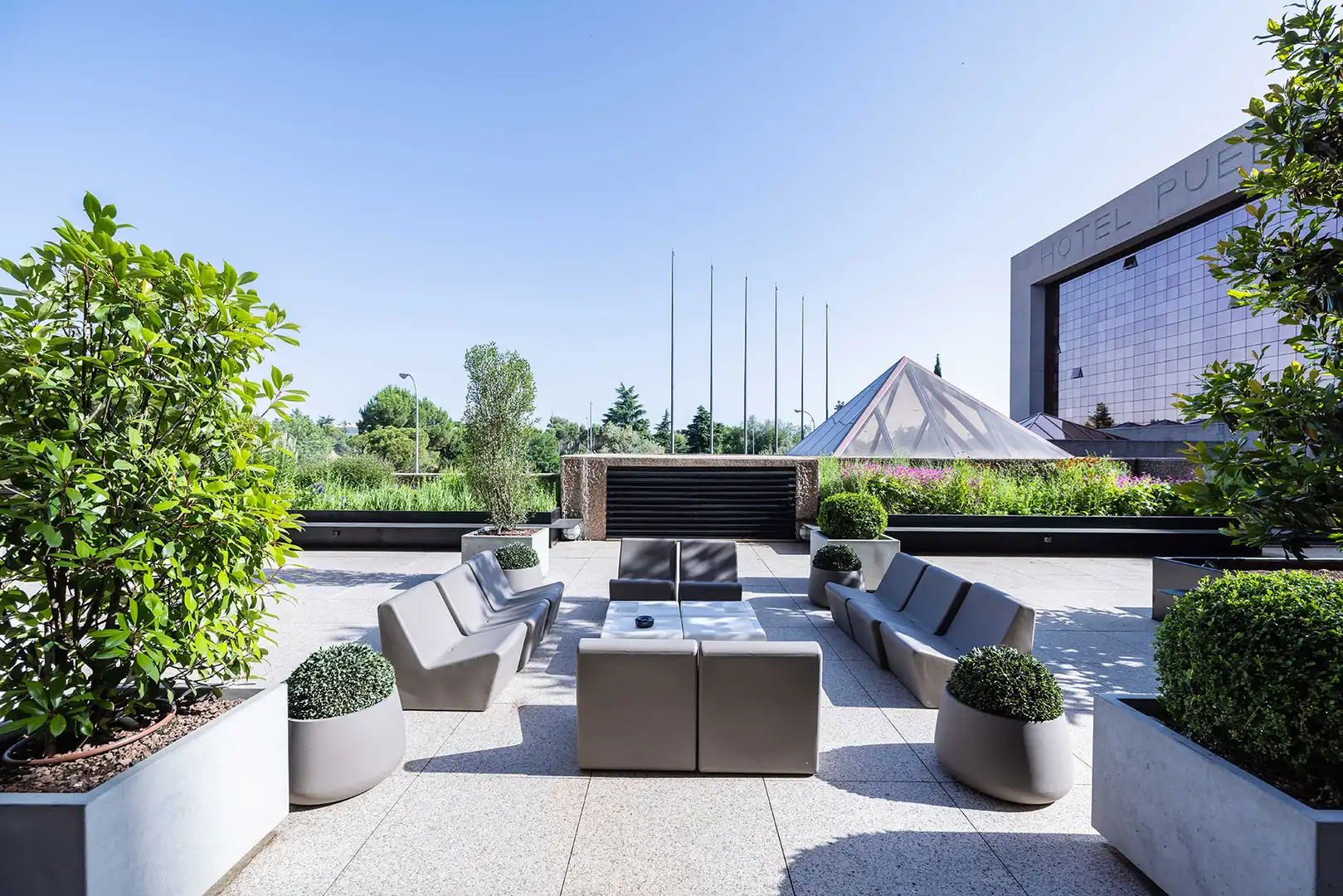 Terrace of Office for rent in Madrid