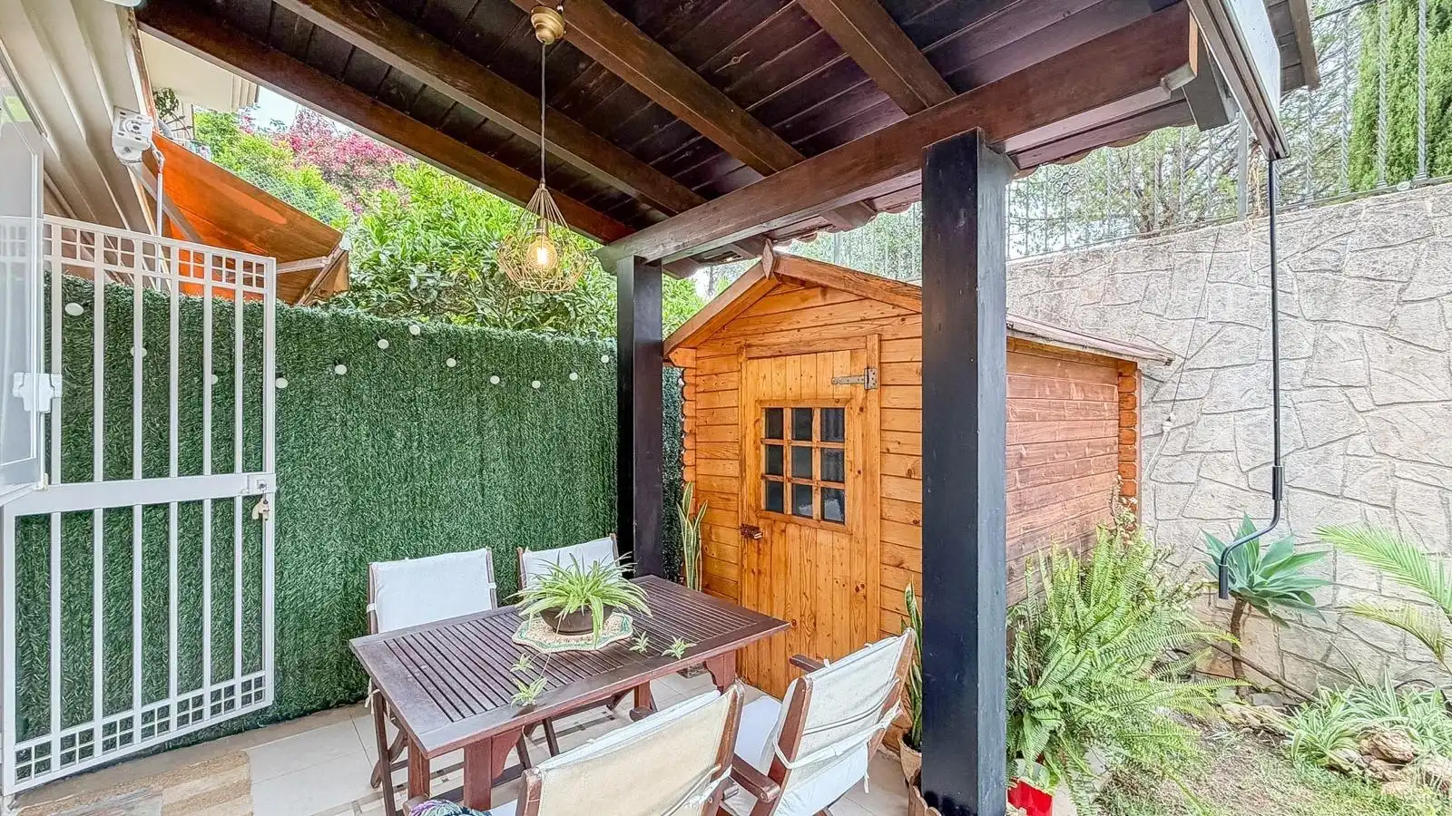 Terrace of Flat for sale in Málaga  with Air Conditioner, Heating and Private garden