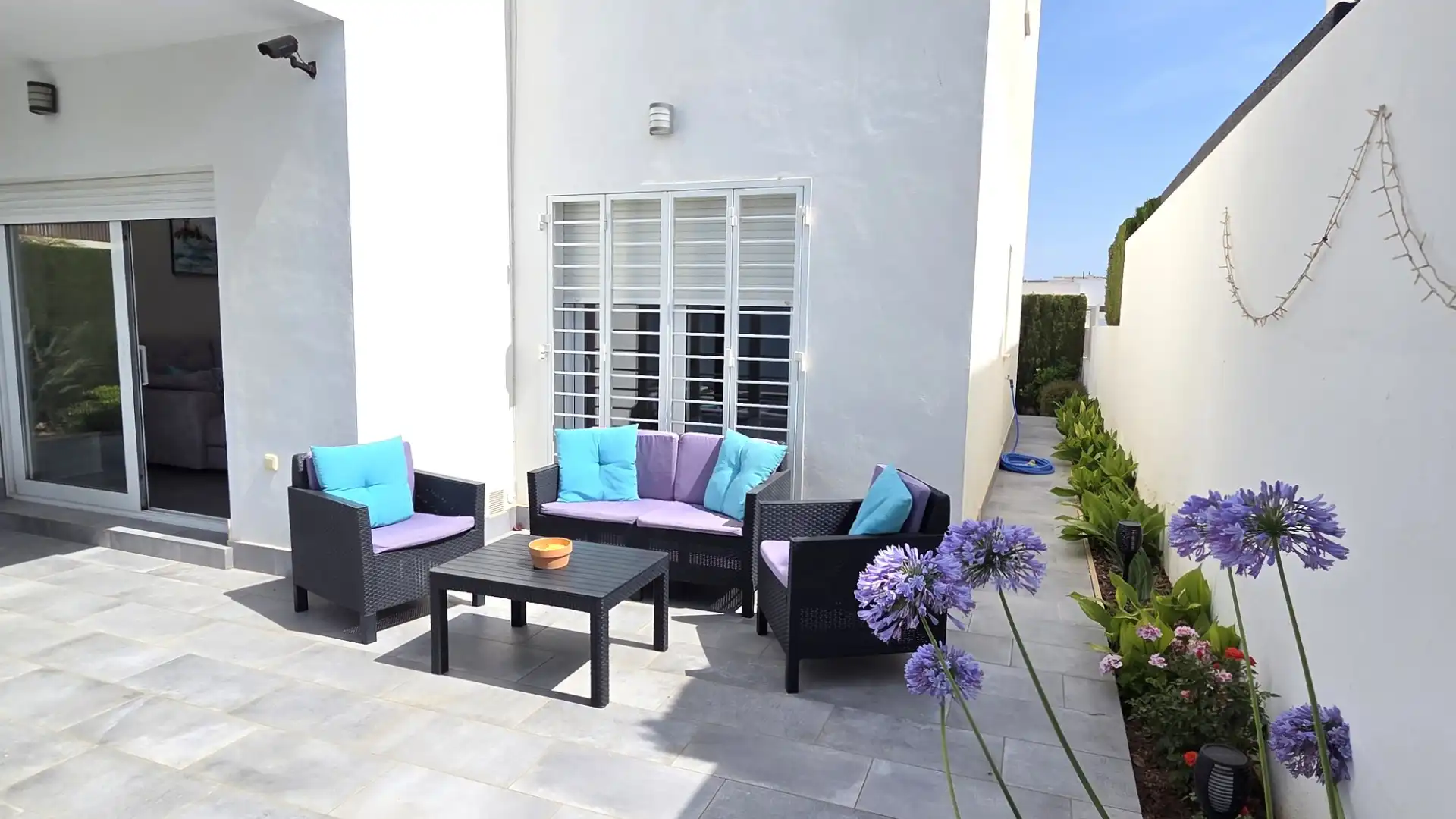 Terrassa de Casa o xalet en venda en Cartagena amb Aire condicionat, Jardí privat i Terrassa